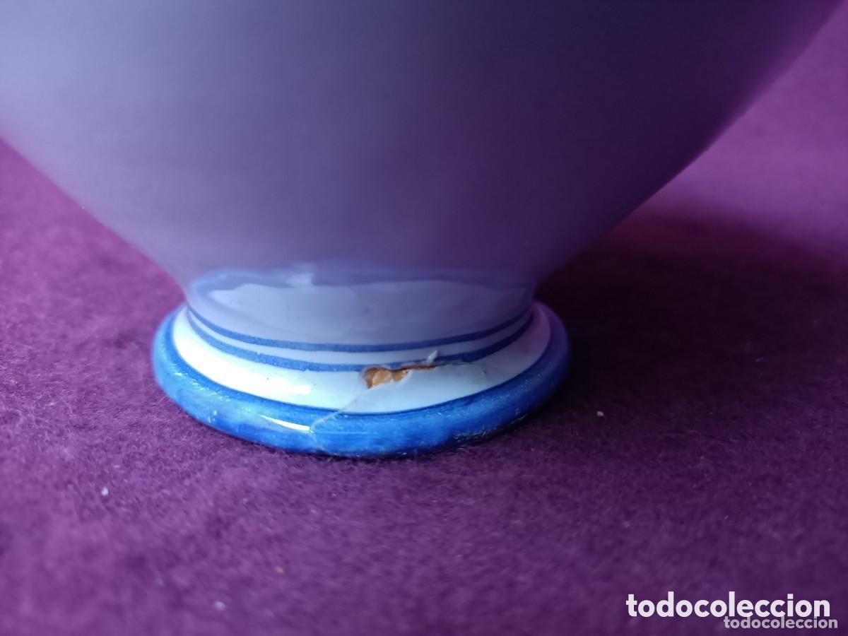 Antig&uuml;edades: BOTIJO DE TALAVERA PINTADO A MANO - Foto 11