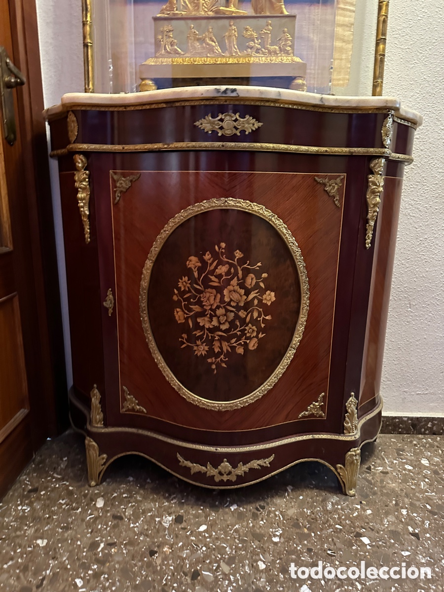 Antig&uuml;edades: Entredos con marqueter&iacute;a y bronce - Foto 2