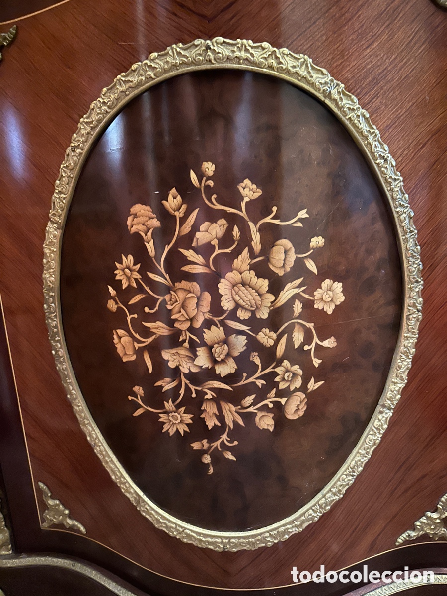 Antig&uuml;edades: Entredos con marqueter&iacute;a y bronce - Foto 4
