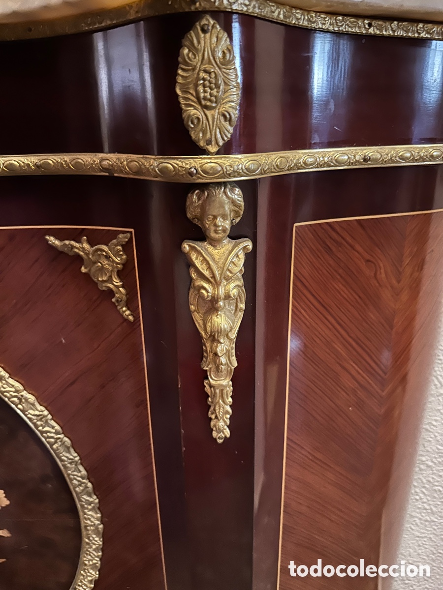 Antig&uuml;edades: Entredos con marqueter&iacute;a y bronce - Foto 7
