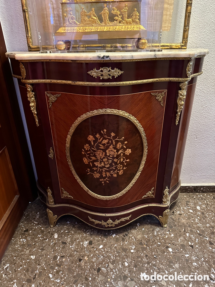 Antig&uuml;edades: Entredos con marqueter&iacute;a y bronce - Foto 1