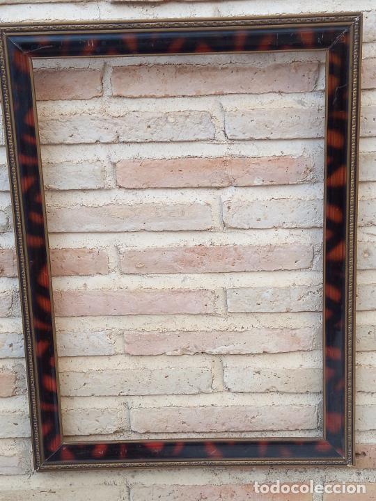 Antig&uuml;edades: MARCO ANTIGUO DE MADERA. - Foto 2