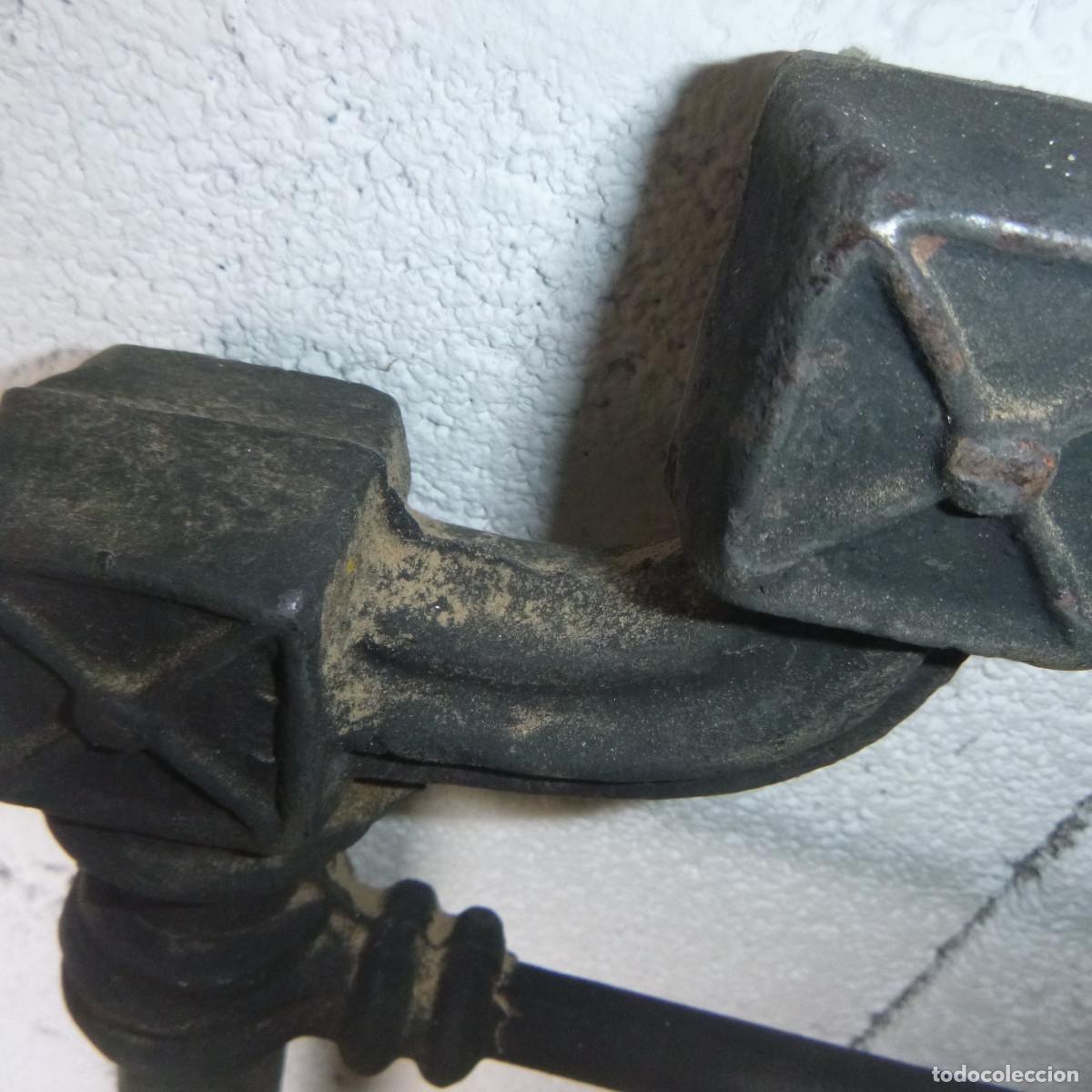 Antig&uuml;edades: ANTIGUO CABERERO C AMA DE FUNDICION - Foto 4