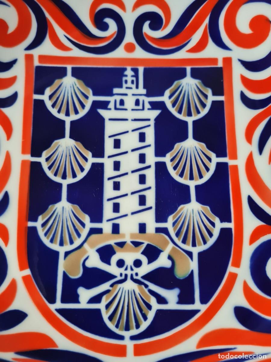 Antig&uuml;edades: SARGADELOS -CASTRO PLATO ESCUDO - Foto 2