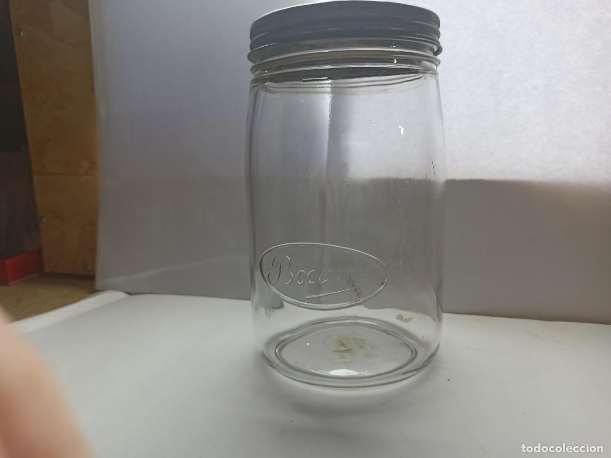 Antig&uuml;edades: Tarro de cristal Bocavis antiguo - Foto 2