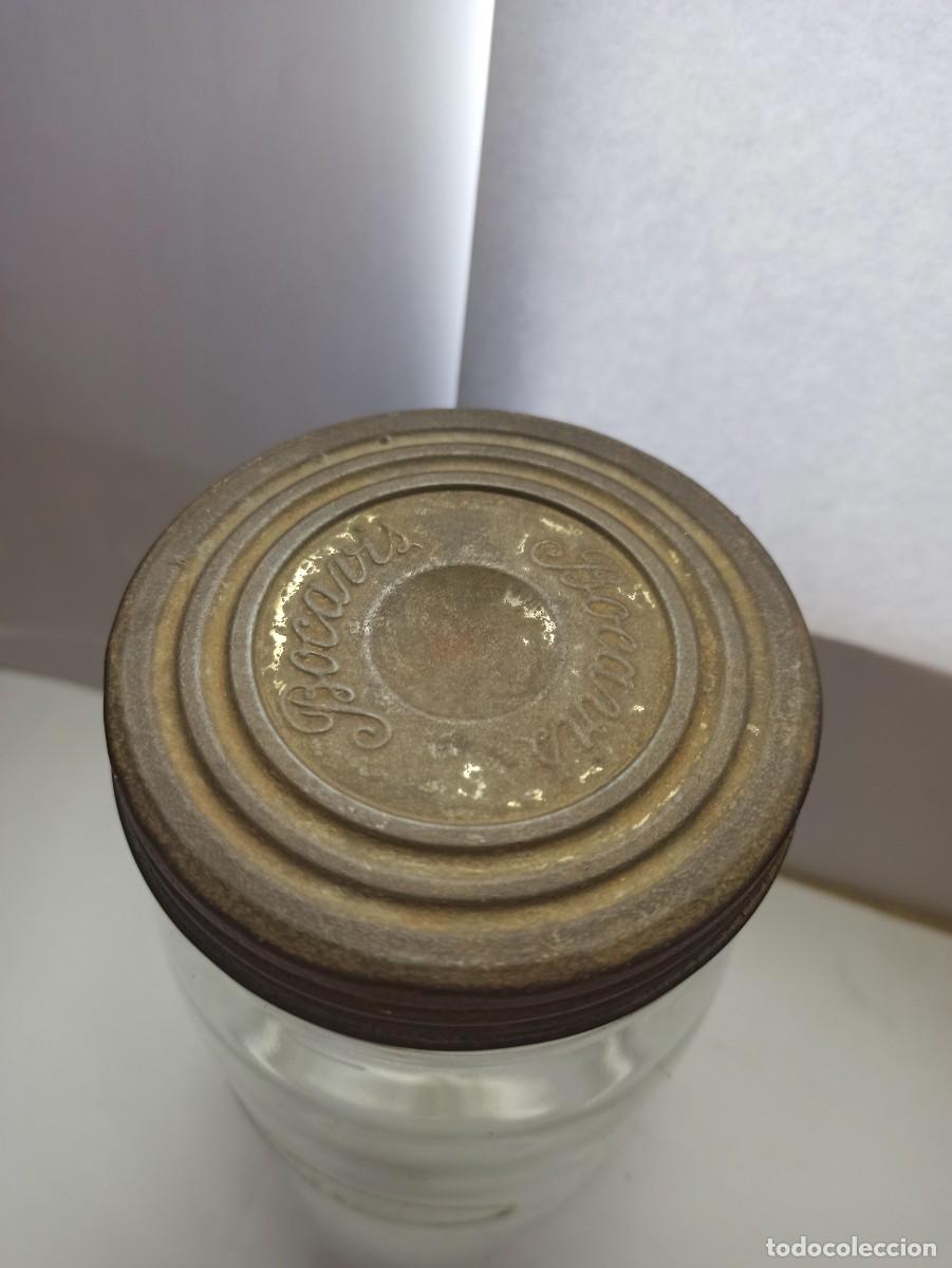 Antig&uuml;edades: Tarro de cristal Bocavis antiguo - Foto 3