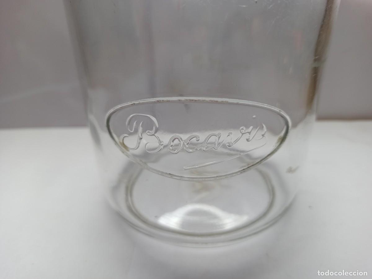 Antig&uuml;edades: Tarro de cristal Bocavis antiguo - Foto 4