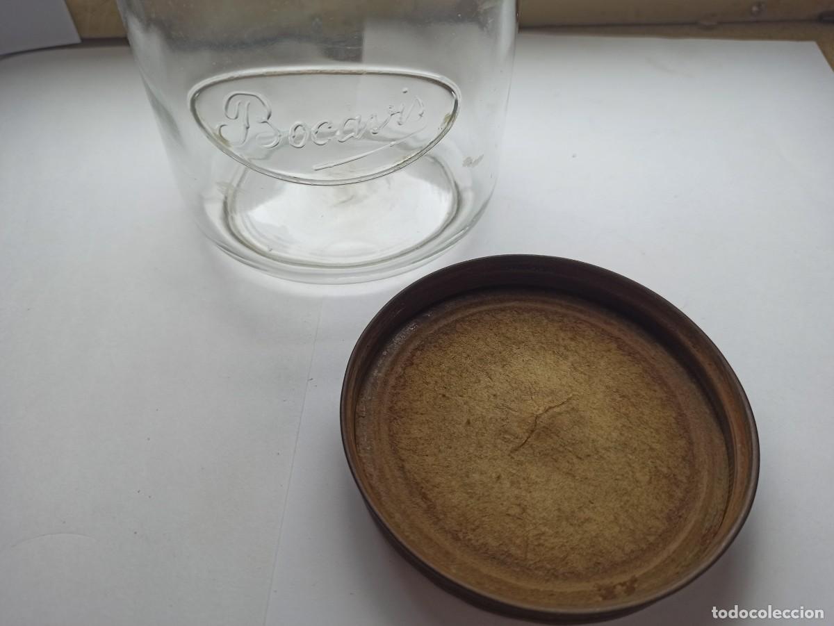 Antig&uuml;edades: Tarro de cristal Bocavis antiguo - Foto 7