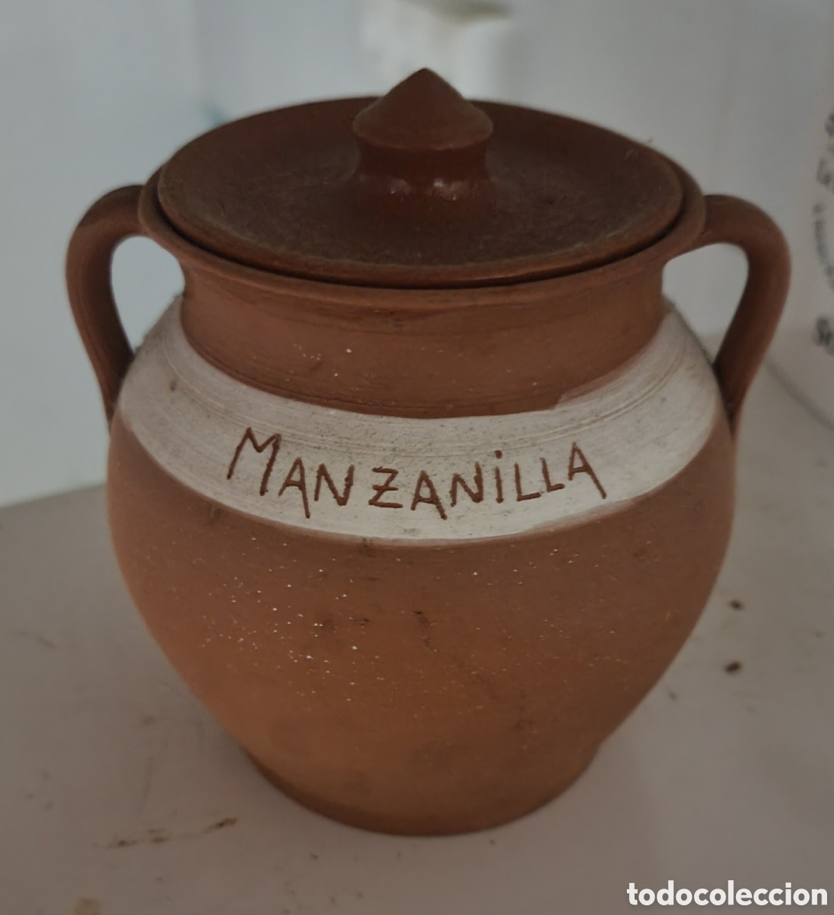 Antig&uuml;edades: 5 TARROS DE CER&Aacute;MICA MINDONIENSE - Foto 3