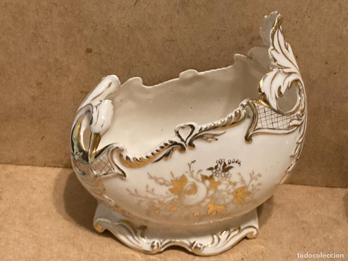 Antig&uuml;edades: Pareja de centros de Meissen - Foto 7
