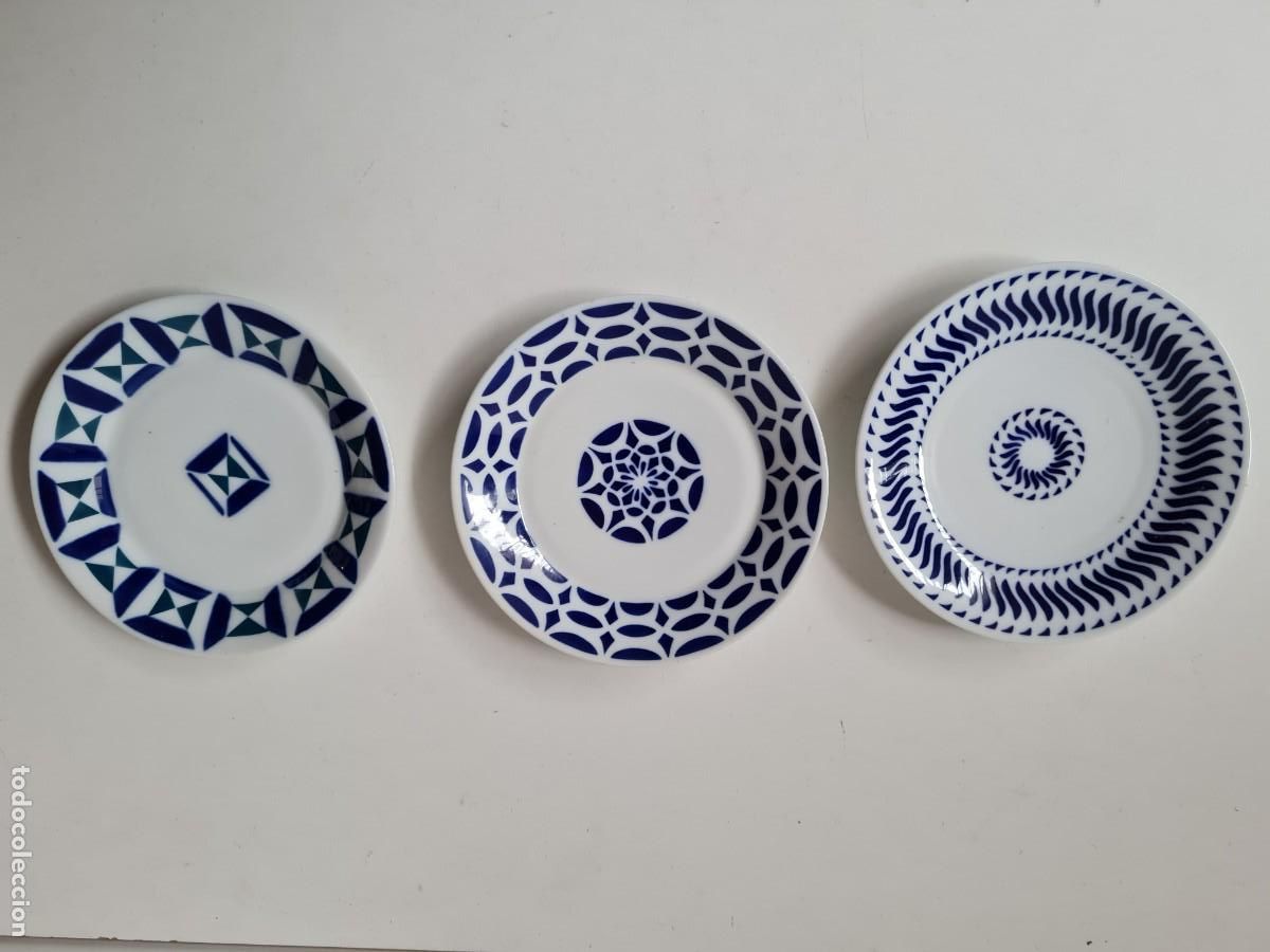 Antig&uuml;edades: SARGADELOS 3 PLATOS CONSOME(17 cms) - Foto 1