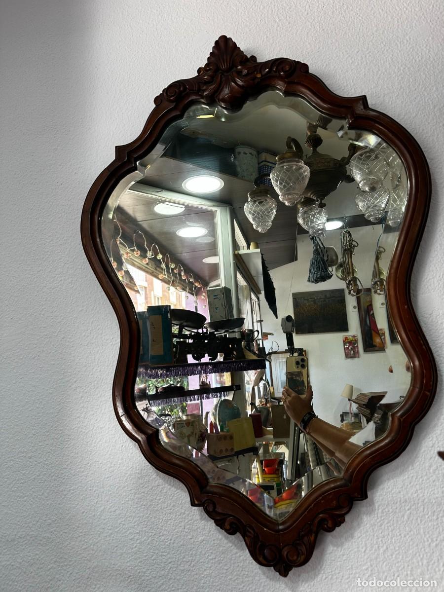 Antig&uuml;edades: ESPEJO MADERA - Foto 2