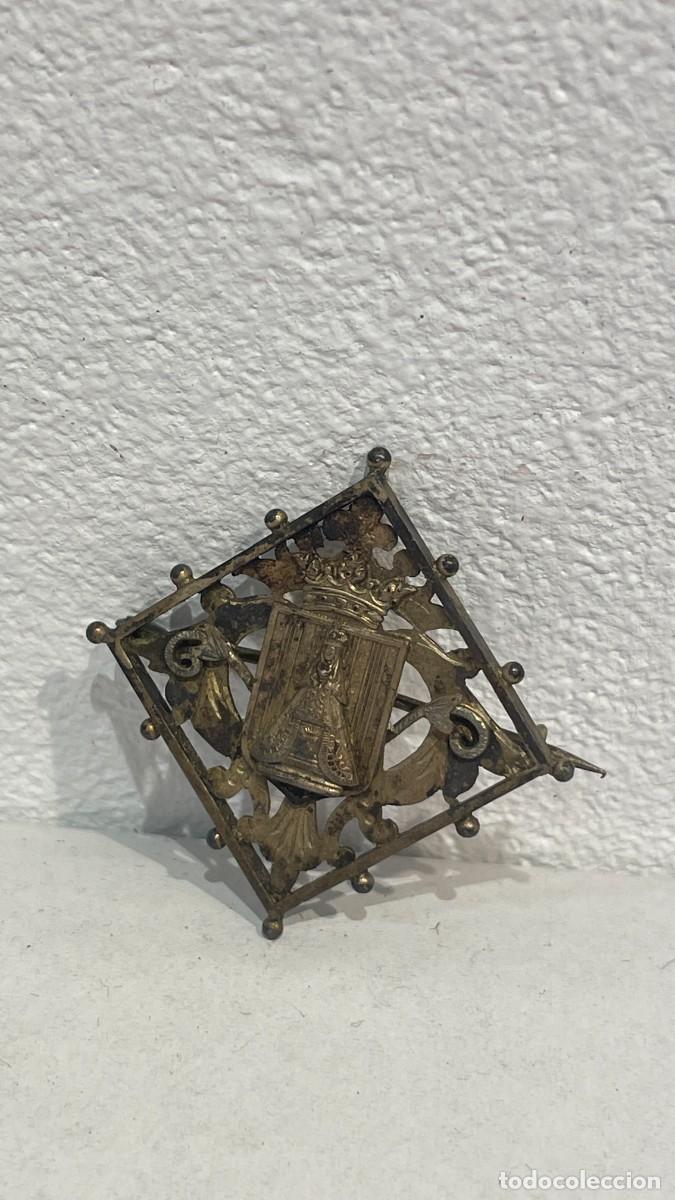 Antig&uuml;edades: BROCHE ANTIGUO DE LA VIRGEN - Foto 1