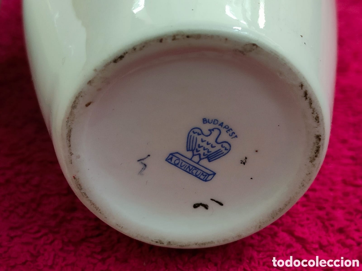 Antig&uuml;edades: 2 floreros de porcelana - Foto 6