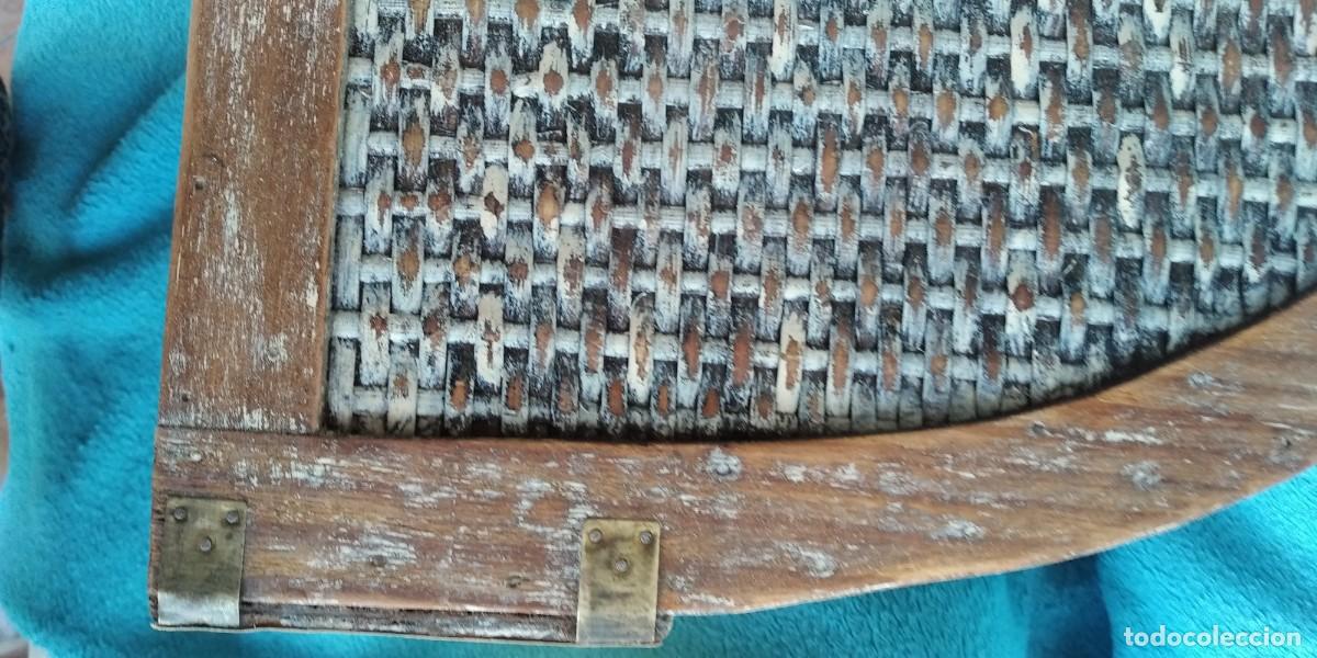 Antig&uuml;edades: ARCHIVADOR DE MADERA - Foto 5