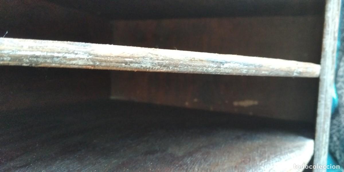Antig&uuml;edades: ARCHIVADOR DE MADERA - Foto 6