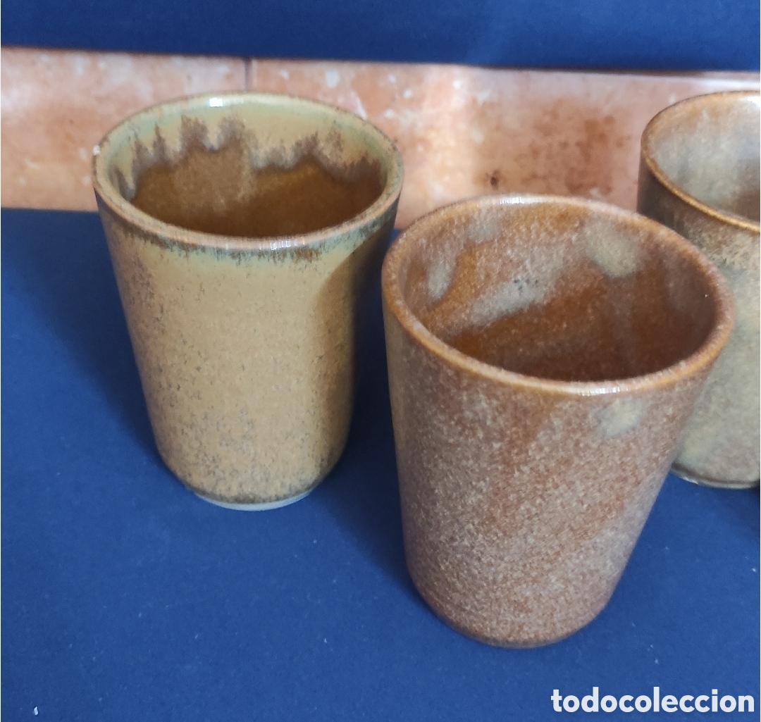 Antig&uuml;edades: CONJUNTO DE VASOS DE VINO - Foto 3