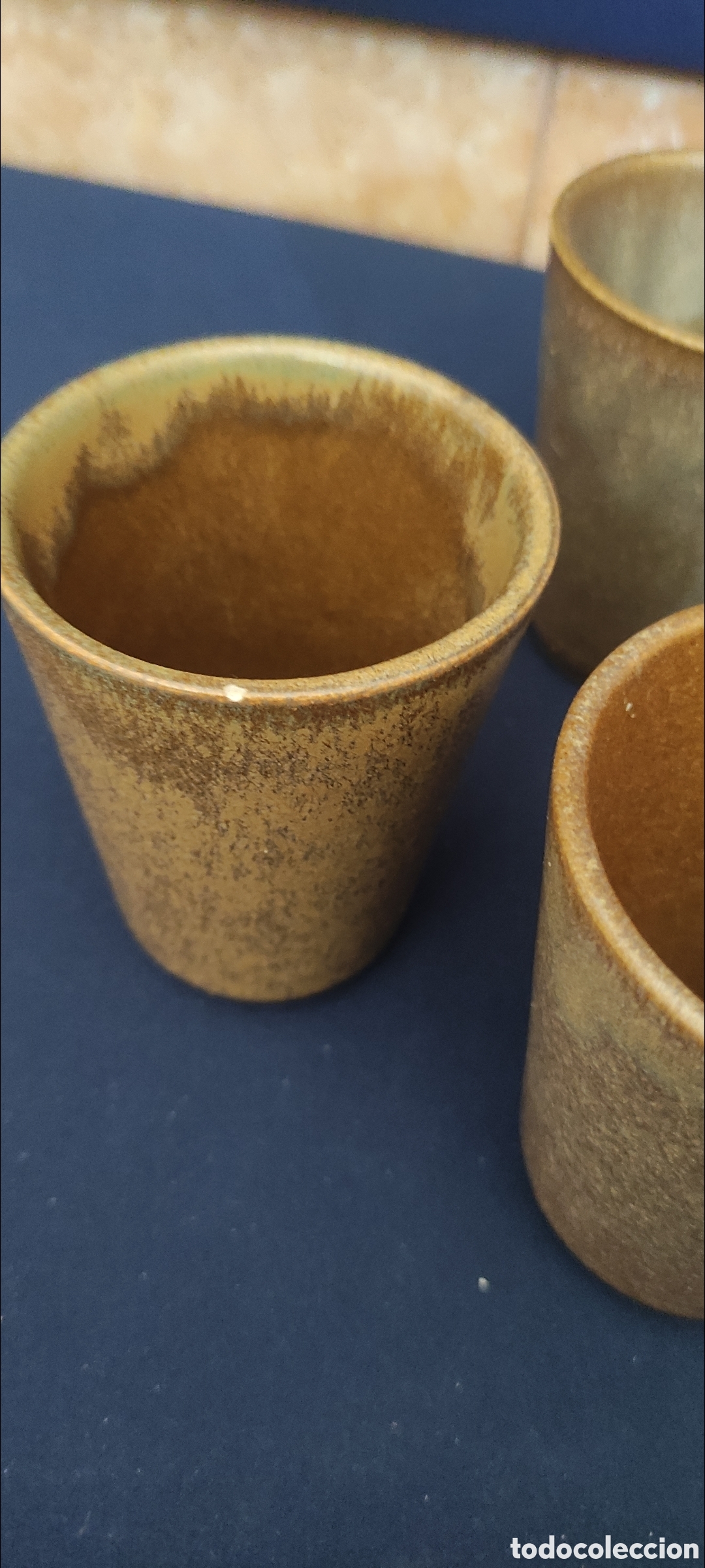 Antig&uuml;edades: CONJUNTO DE VASOS DE VINO - Foto 6