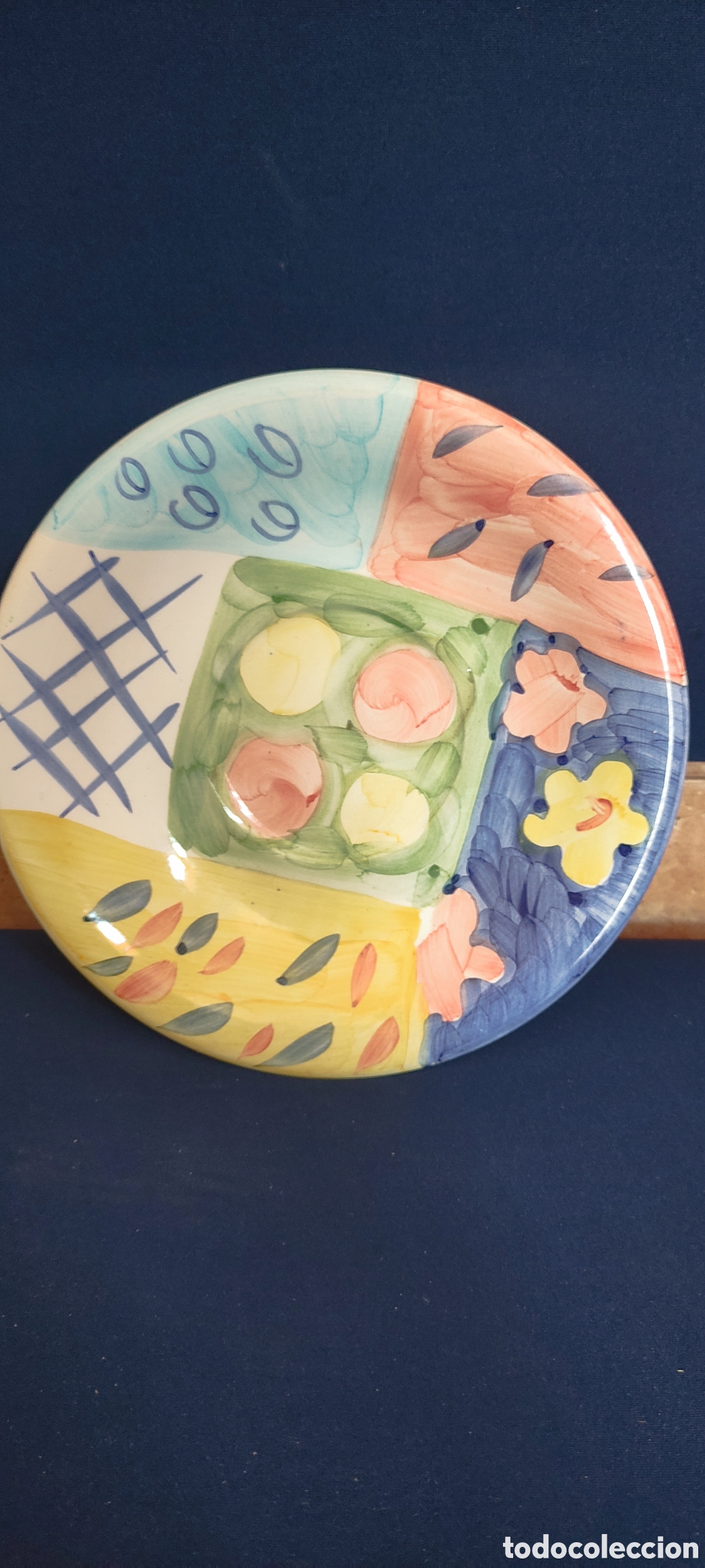 Antig&uuml;edades: ANTIGUO PLATO DE CERAMICA - Foto 2