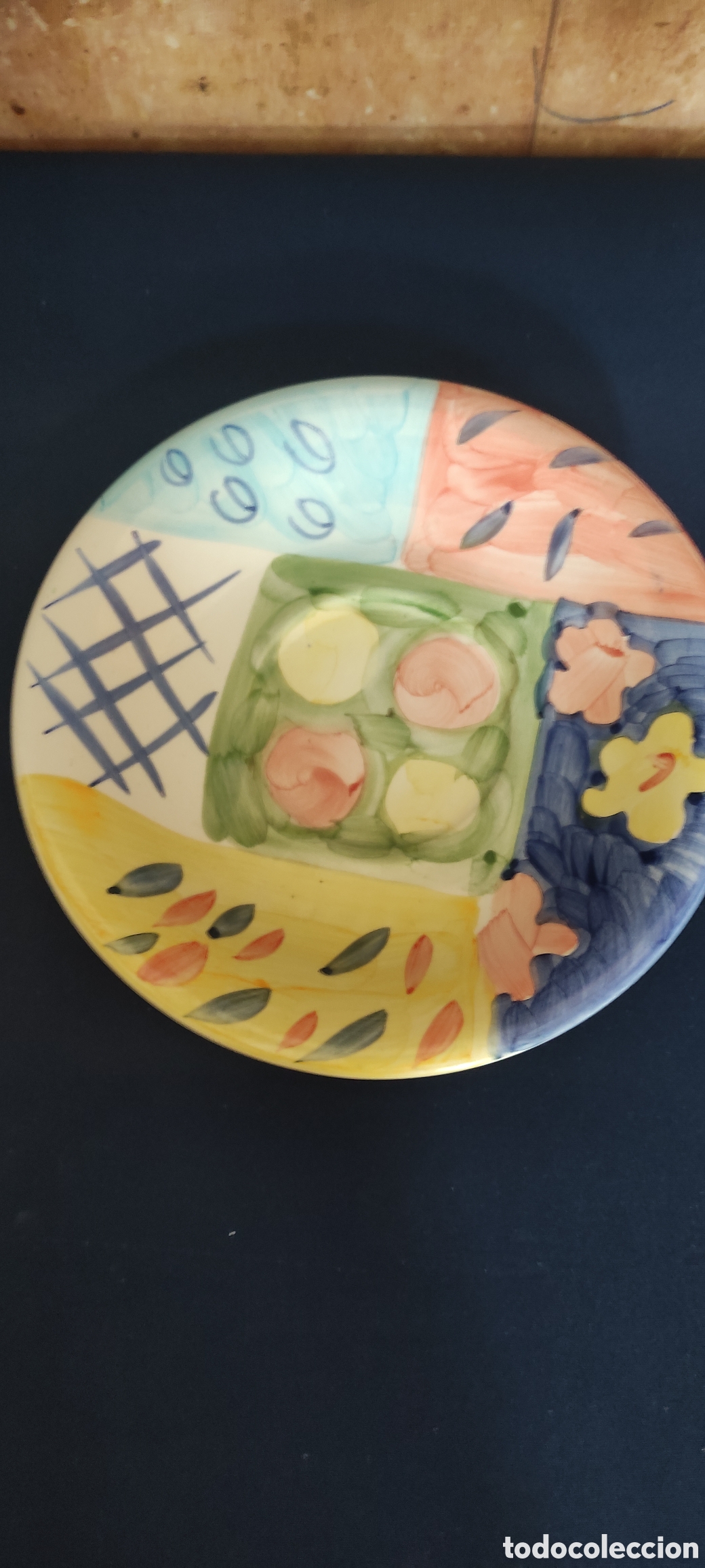 Antig&uuml;edades: ANTIGUO PLATO DE CERAMICA - Foto 3