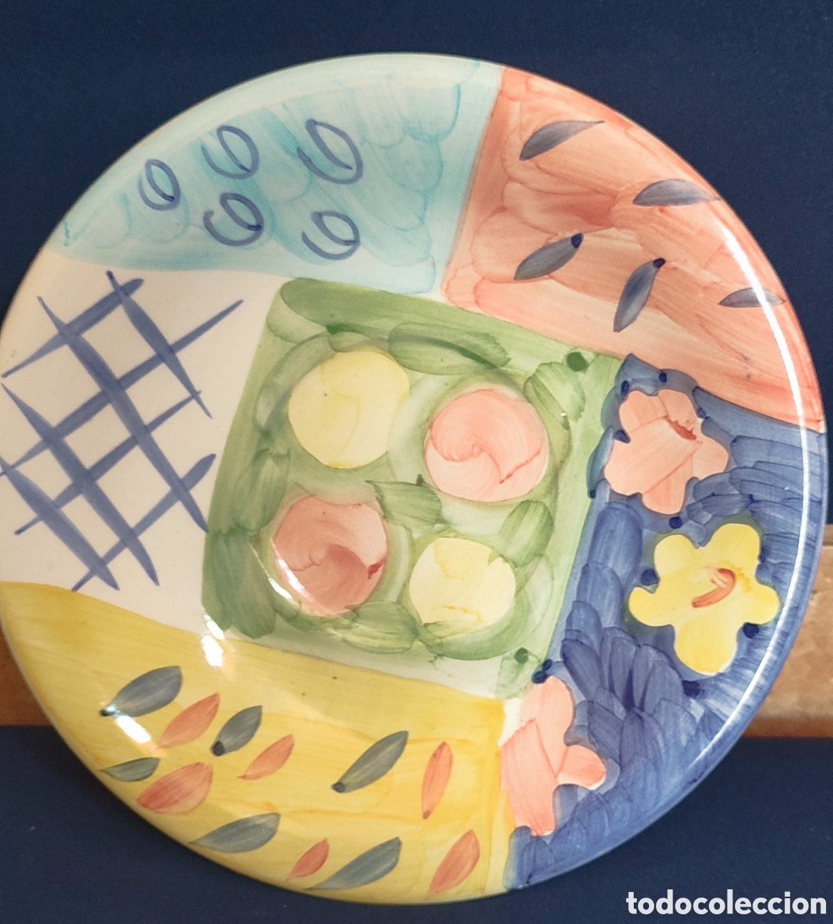 Antig&uuml;edades: ANTIGUO PLATO DE CERAMICA - Foto 1