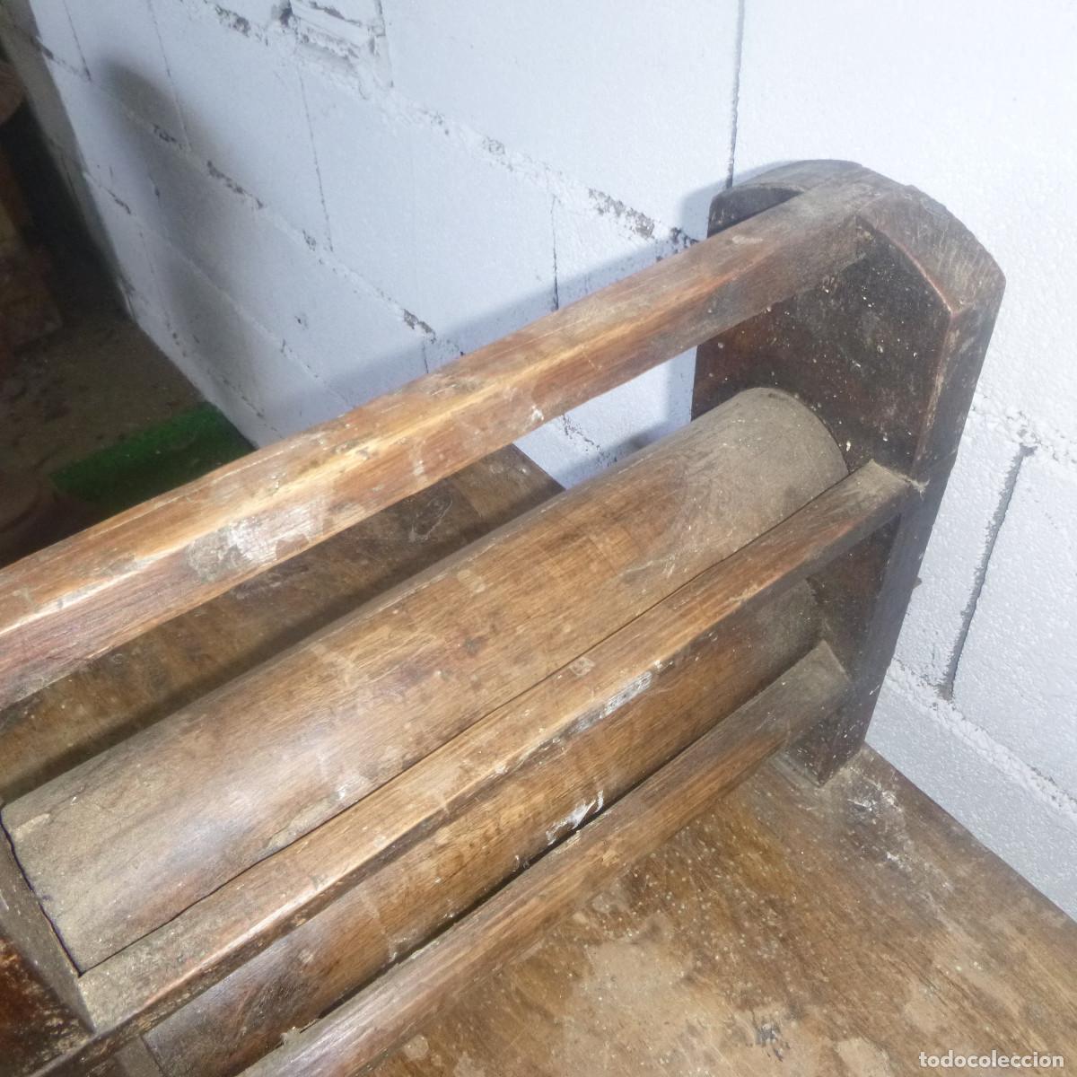 Antig&uuml;edades: ANTIGUA MESA TORNO PARA AMASAR EL PAN - Foto 3