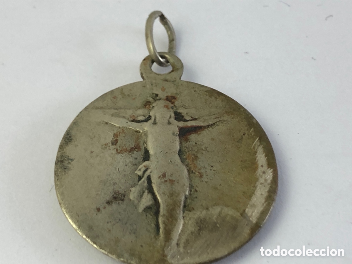 Antig&uuml;edades: Medalla antigua religiosa - Foto 3