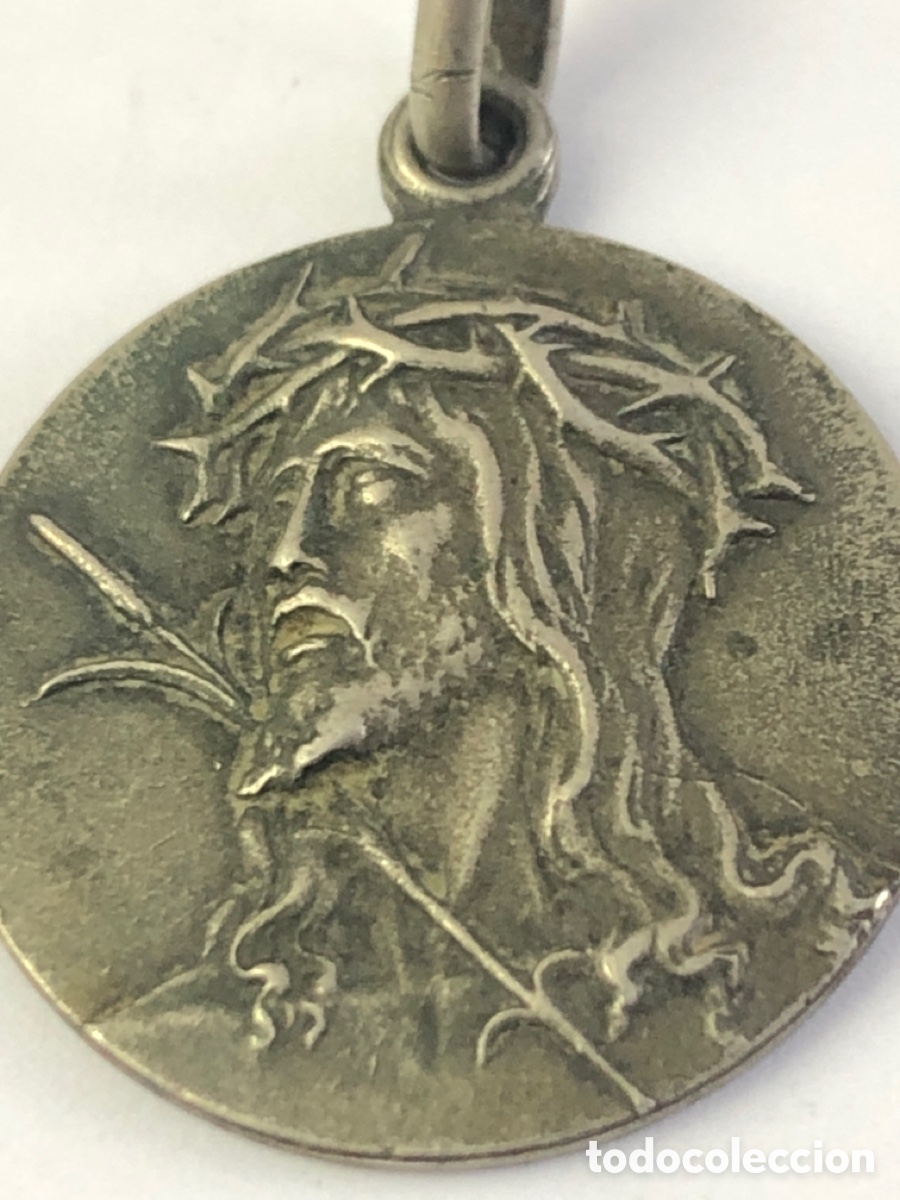 Antig&uuml;edades: Medalla antigua religiosa - Foto 2