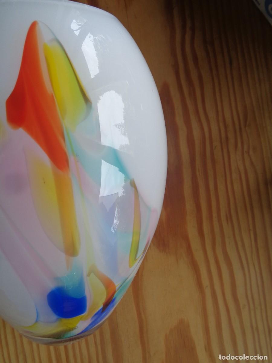 Antig&uuml;edades: JARR&Oacute;N DE CRISTAL DE MURANO. 23 Cm. - Foto 3
