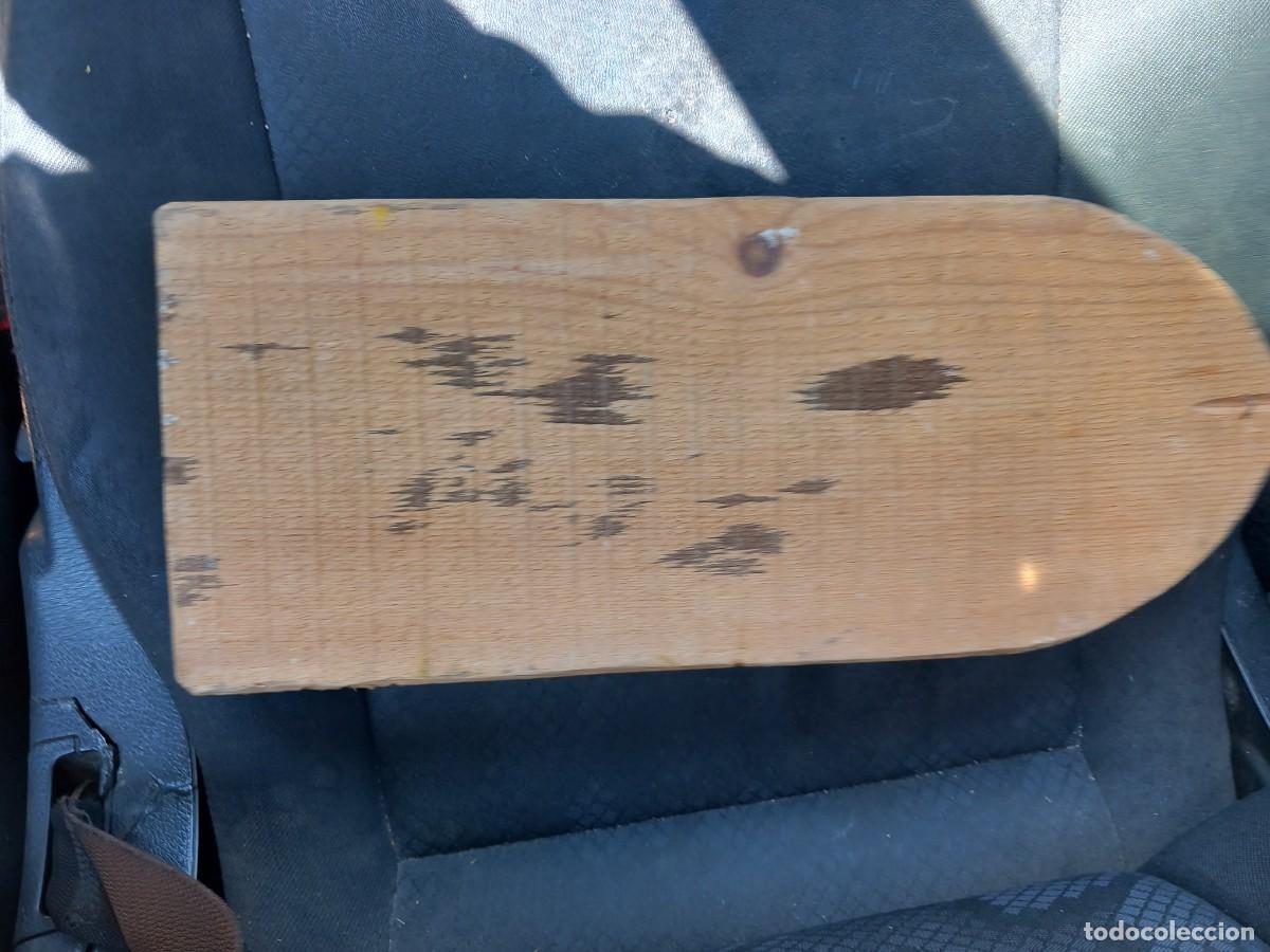 Antig&uuml;edades: Talla de madera virgen con ni&ntilde;o - Foto 4
