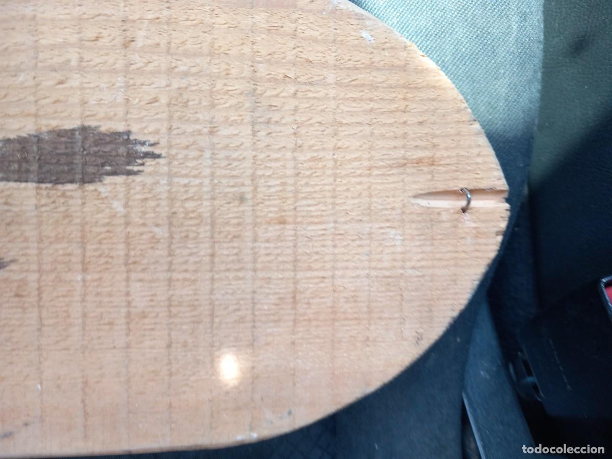 Antig&uuml;edades: Talla de madera virgen con ni&ntilde;o - Foto 5