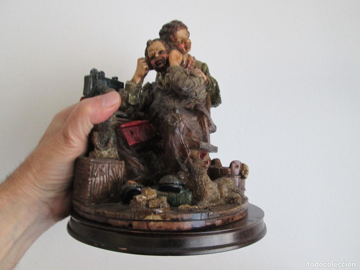 Antig&uuml;edades: BONITA COMPOSICION &rdquo;CASA DE LOS ABUELOS&rdquo; - Foto 1