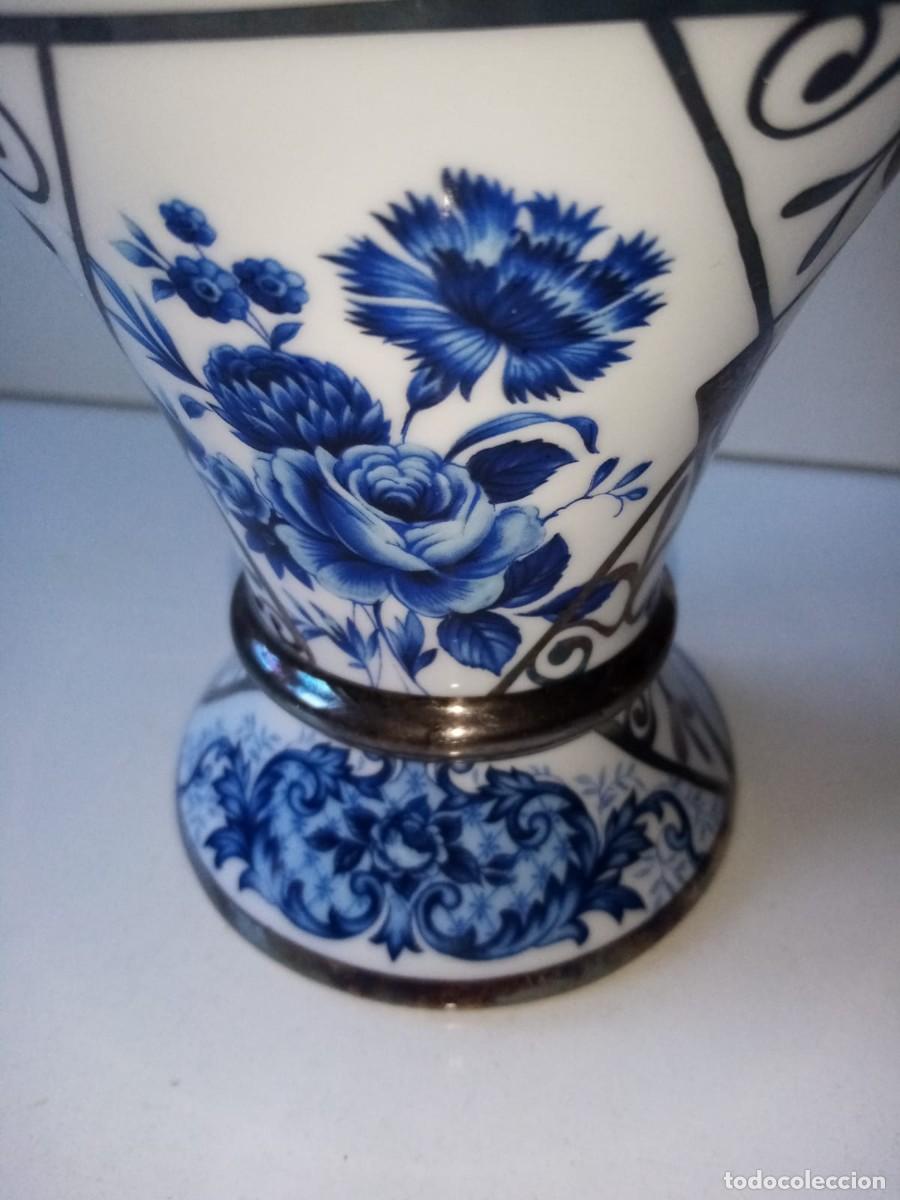 Antig&uuml;edades: Jarr&oacute;n de bohemia azul. - Foto 6