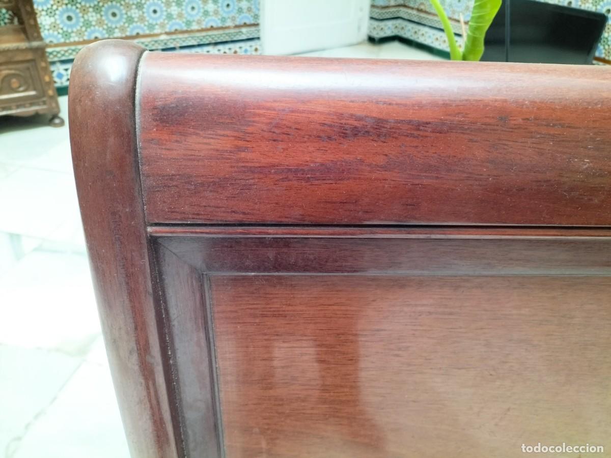 Antig&uuml;edades: Cama de caoba del siglo XX - Foto 3