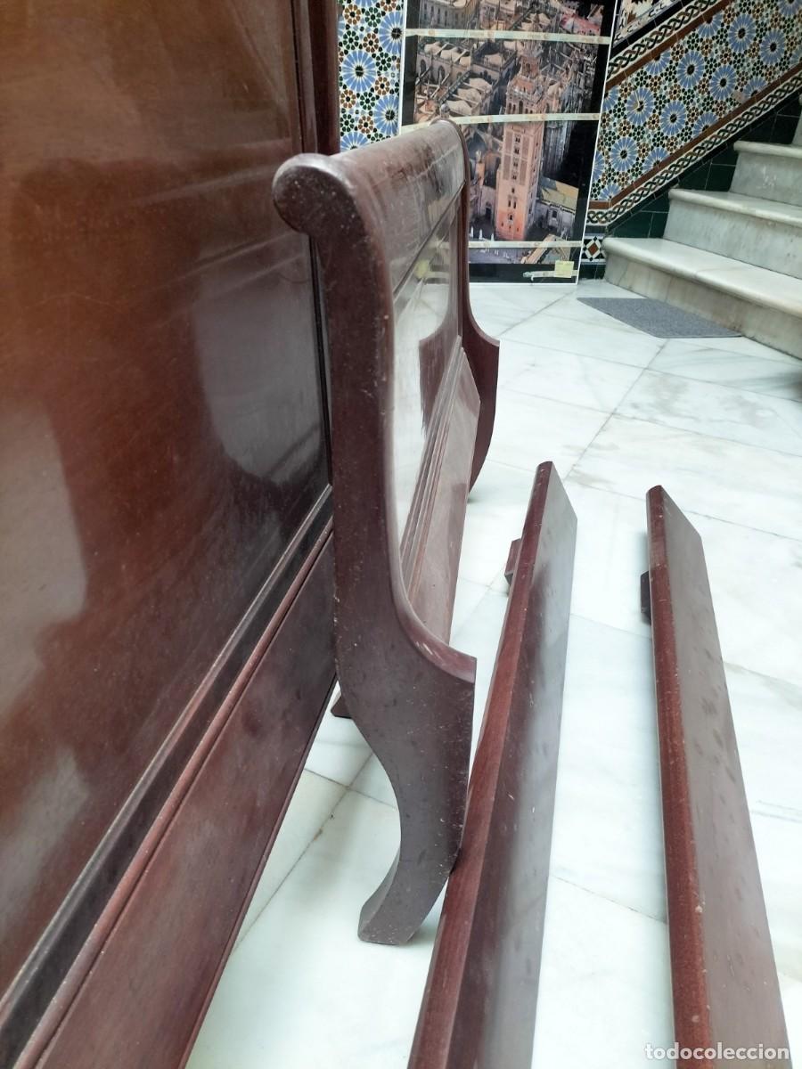 Antig&uuml;edades: Cama de caoba del siglo XX - Foto 4