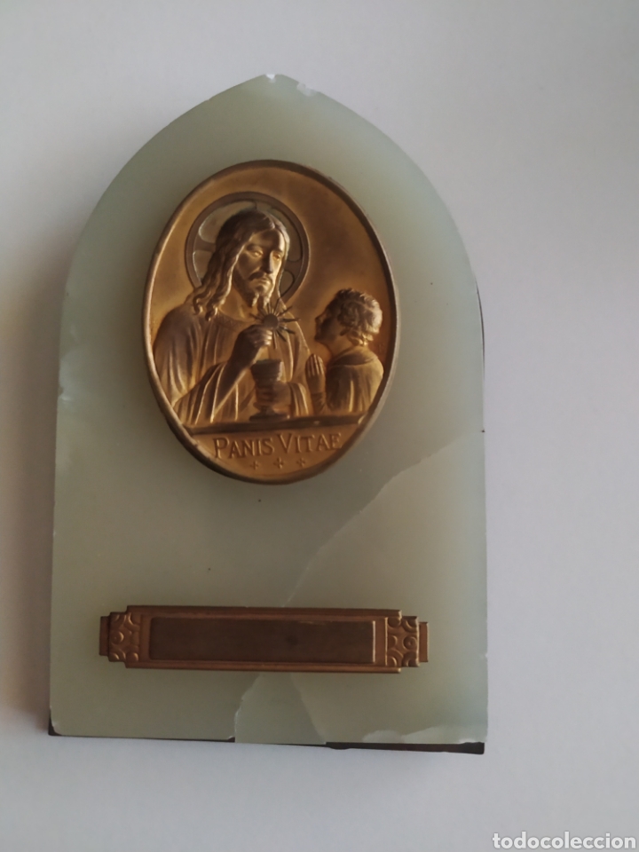 Antig&uuml;edades: Placa &rdquo;Pan&iacute;s Vitae&rdquo; - Foto 1