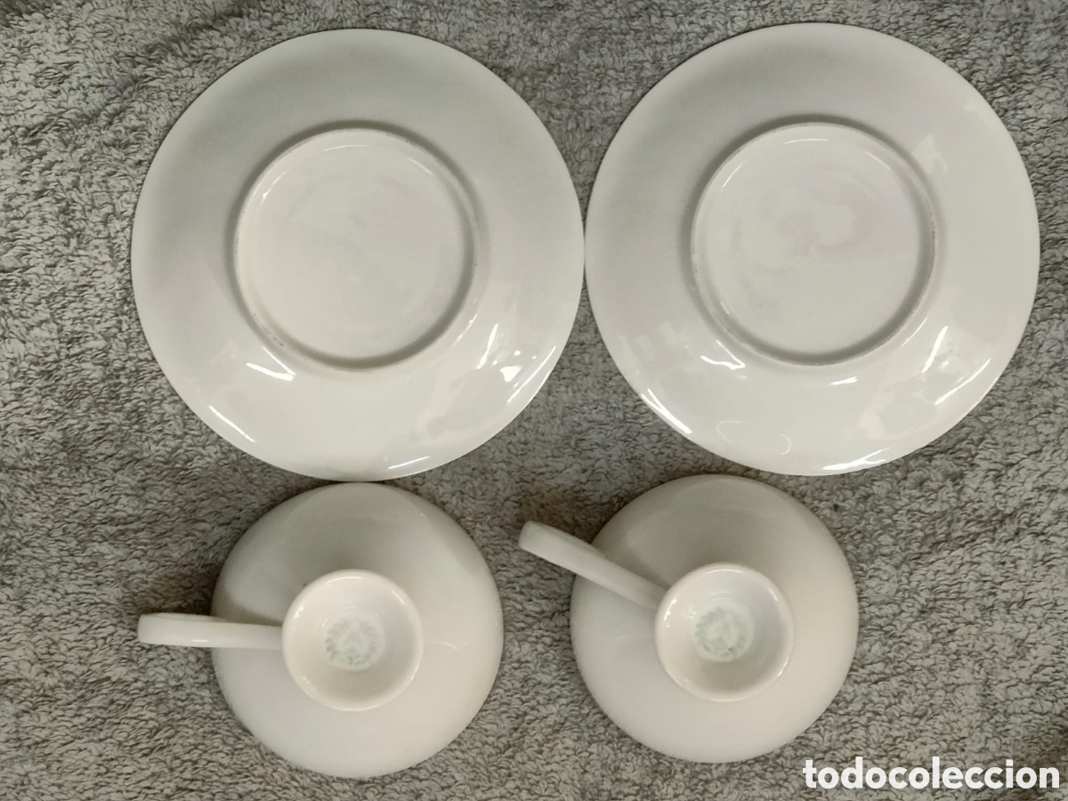 Antig&uuml;edades: Pareja de tazas - Foto 7