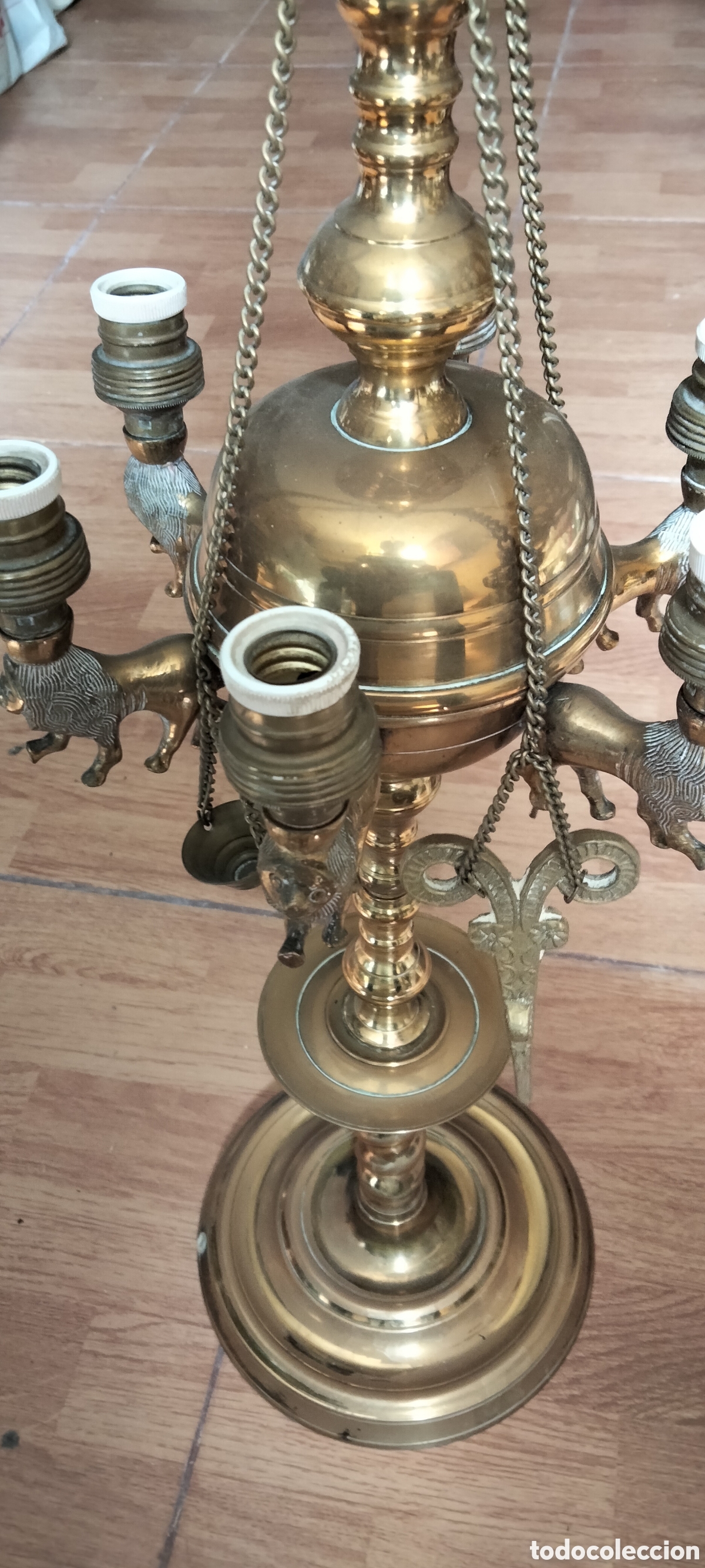 Antig&uuml;edades: GRAN VELON DE BRONCE - Foto 2