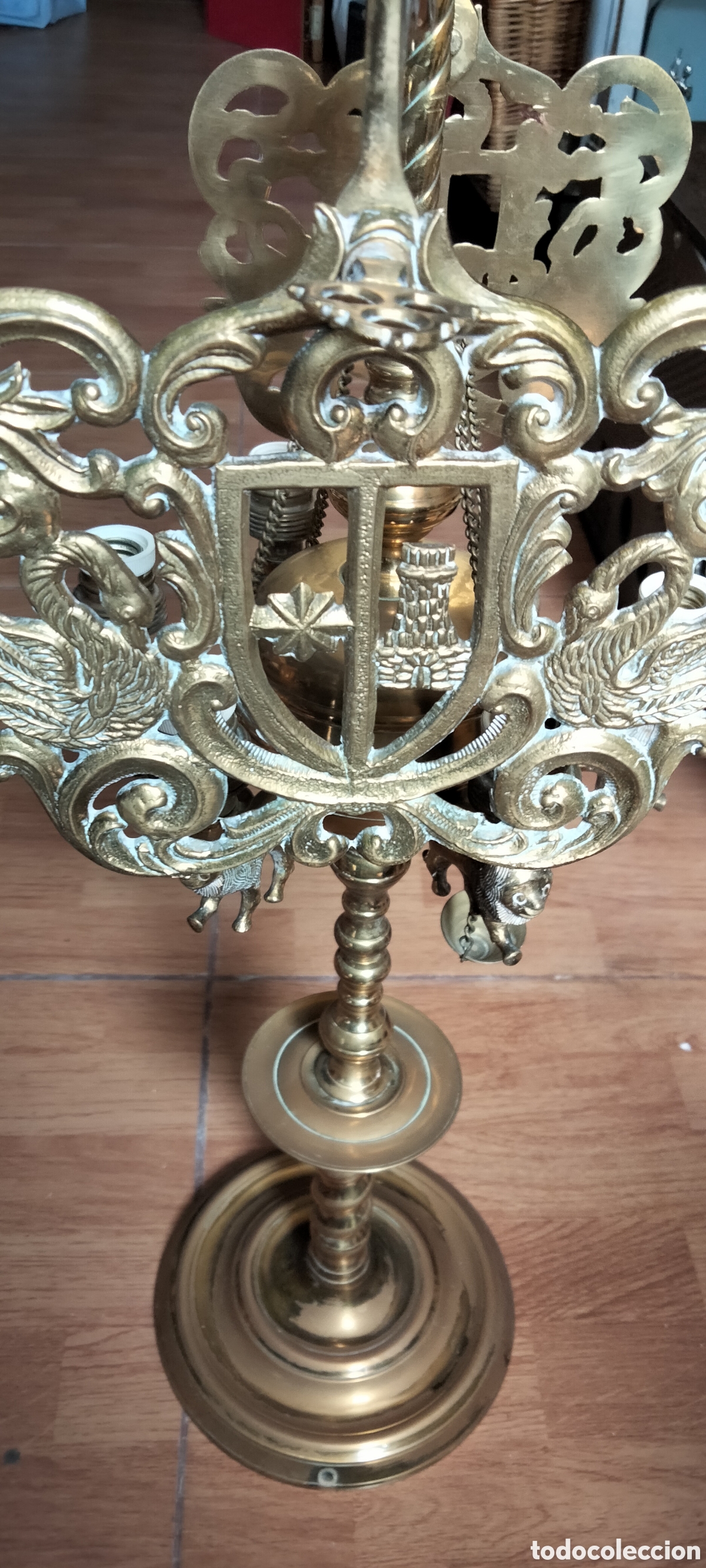 Antig&uuml;edades: GRAN VELON DE BRONCE - Foto 5