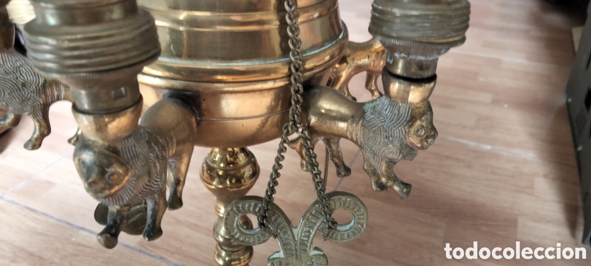 Antig&uuml;edades: GRAN VELON DE BRONCE - Foto 7