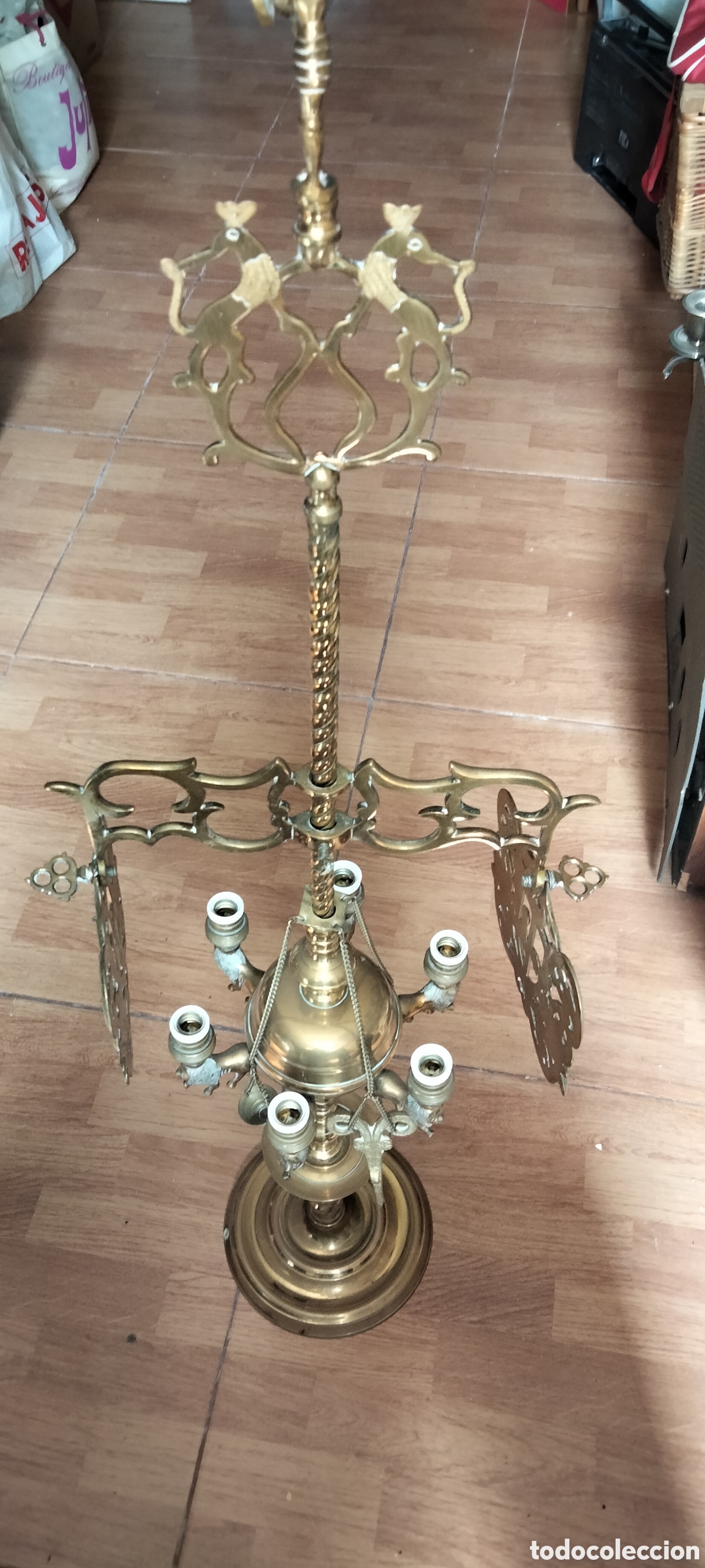 Antig&uuml;edades: GRAN VELON DE BRONCE - Foto 1