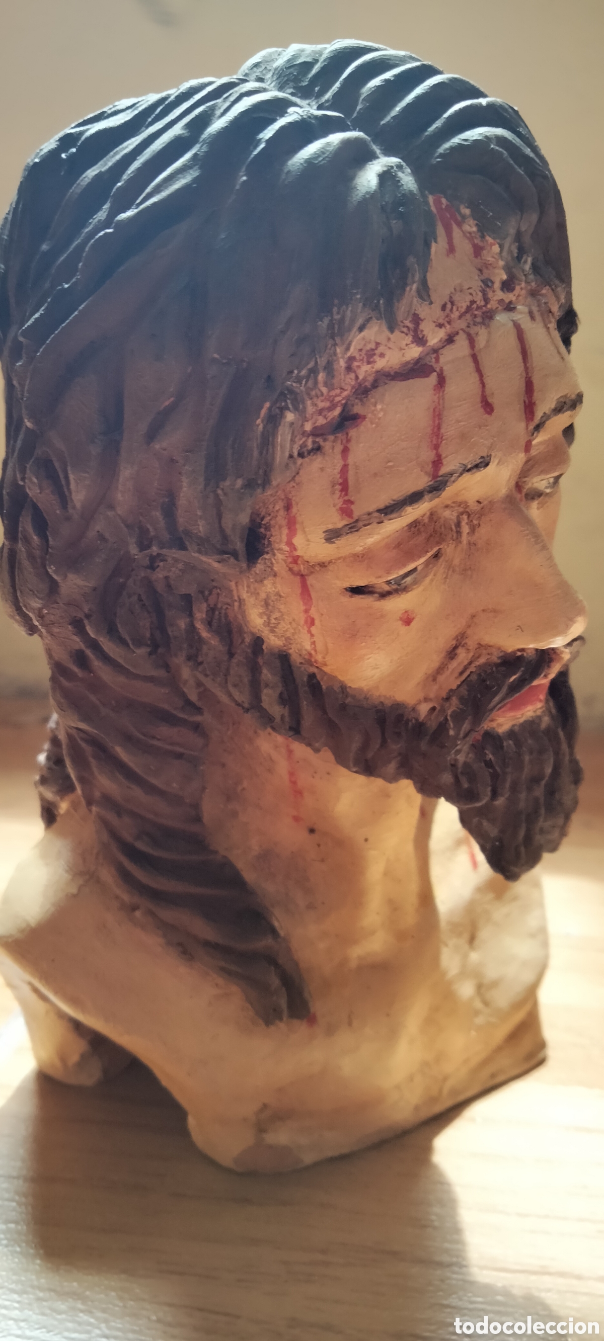 Antig&uuml;edades: BUSTO DE UN CRISTO - Foto 3