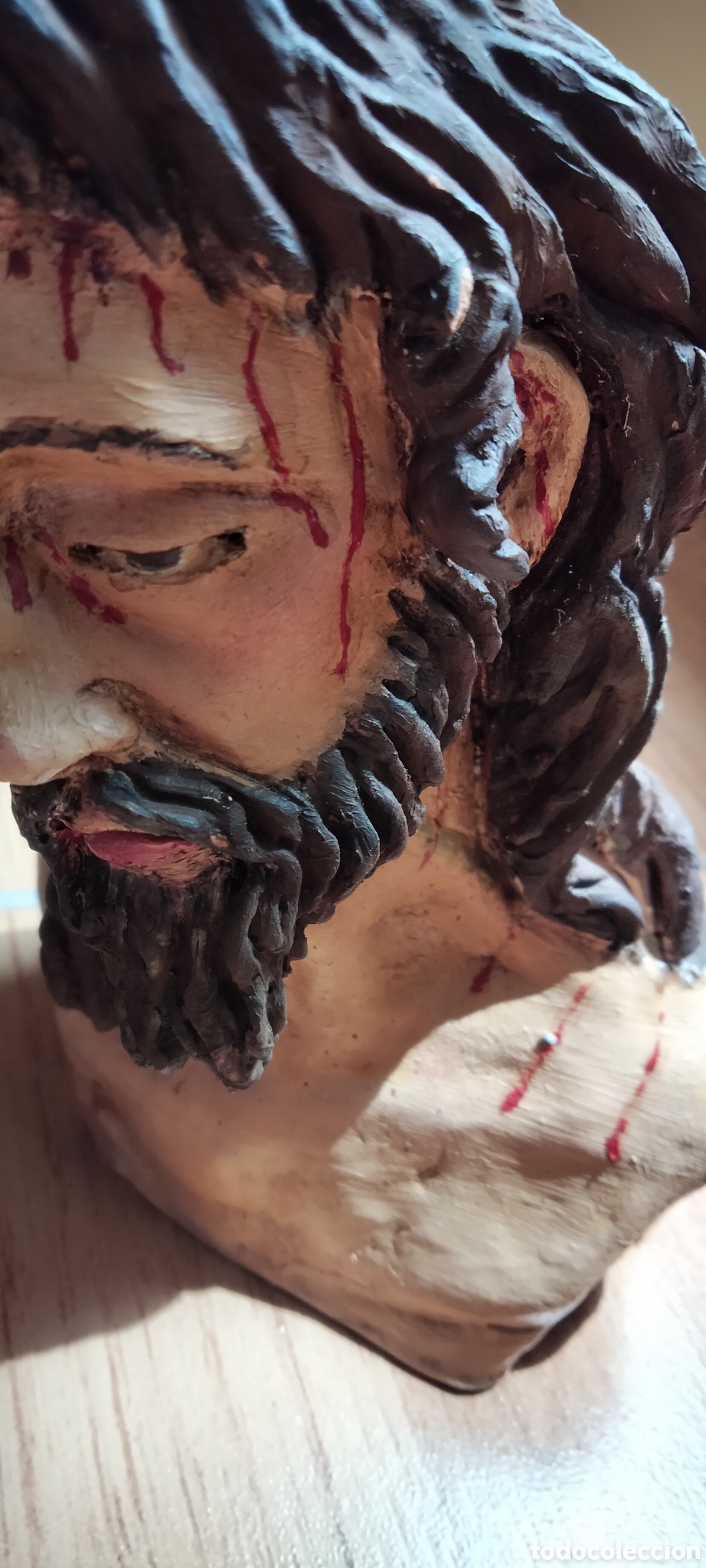 Antig&uuml;edades: BUSTO DE UN CRISTO - Foto 4