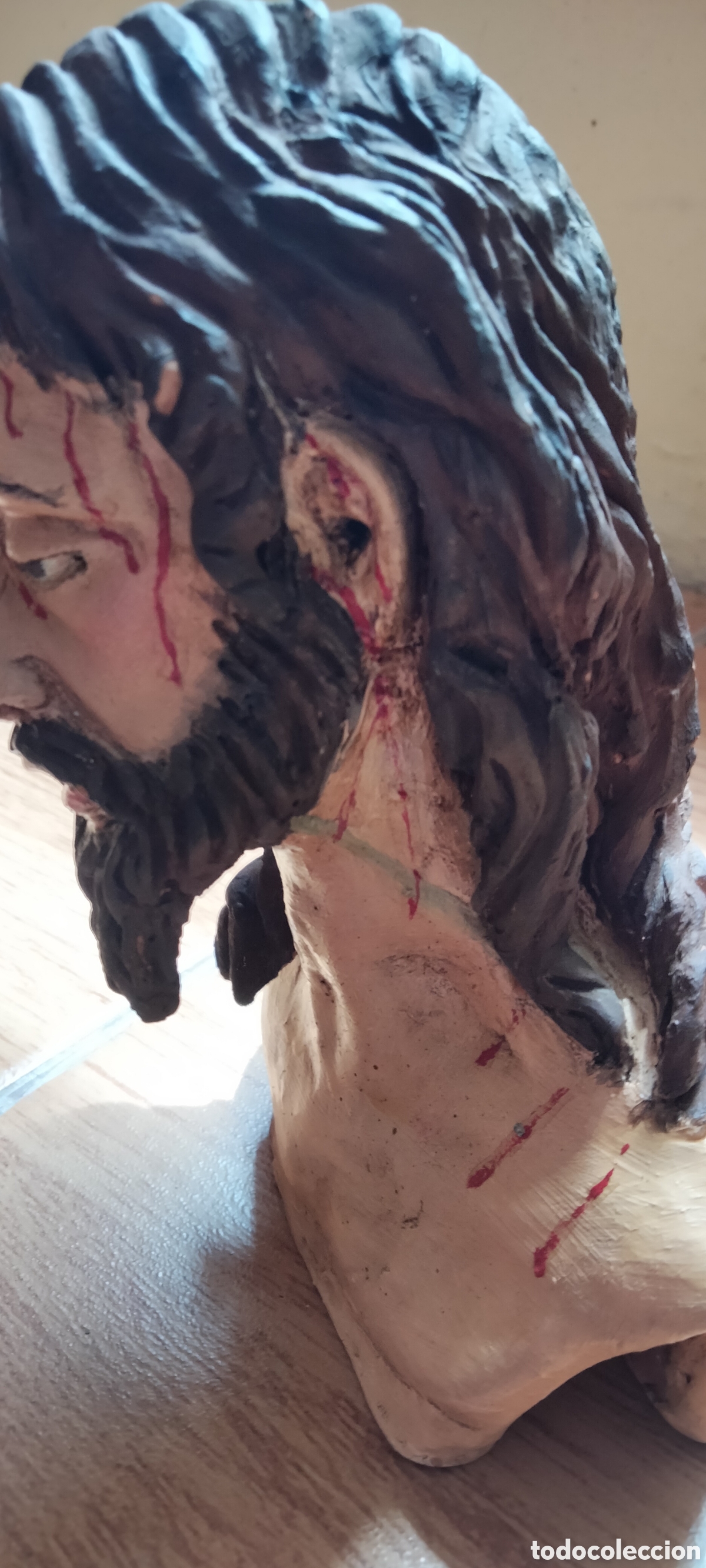 Antig&uuml;edades: BUSTO DE UN CRISTO - Foto 5