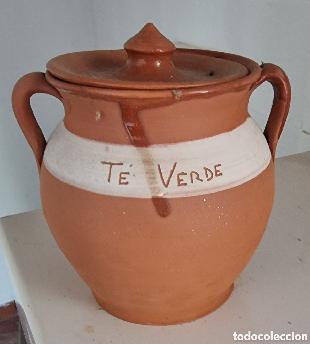 Antig&uuml;edades: 5 TARROS DE CER&Aacute;MICA MINDONIENSE - Foto 5