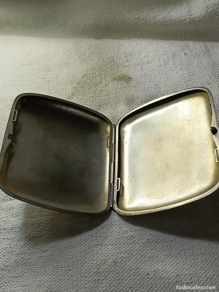 Antig&uuml;edades: Antigua pitillera en plata - Foto 3