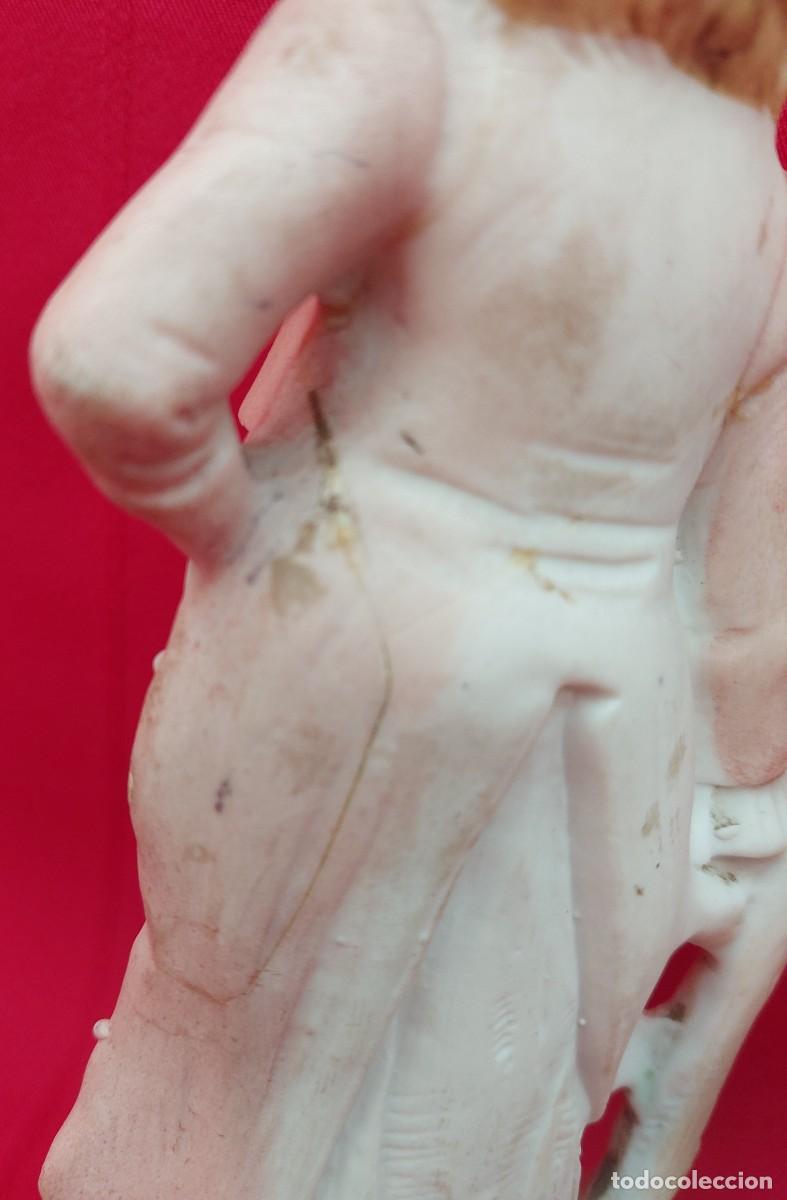Antig&uuml;edades: PAREJA DE FIGURAS FRANCESAS DE BISCUIT - Foto 10