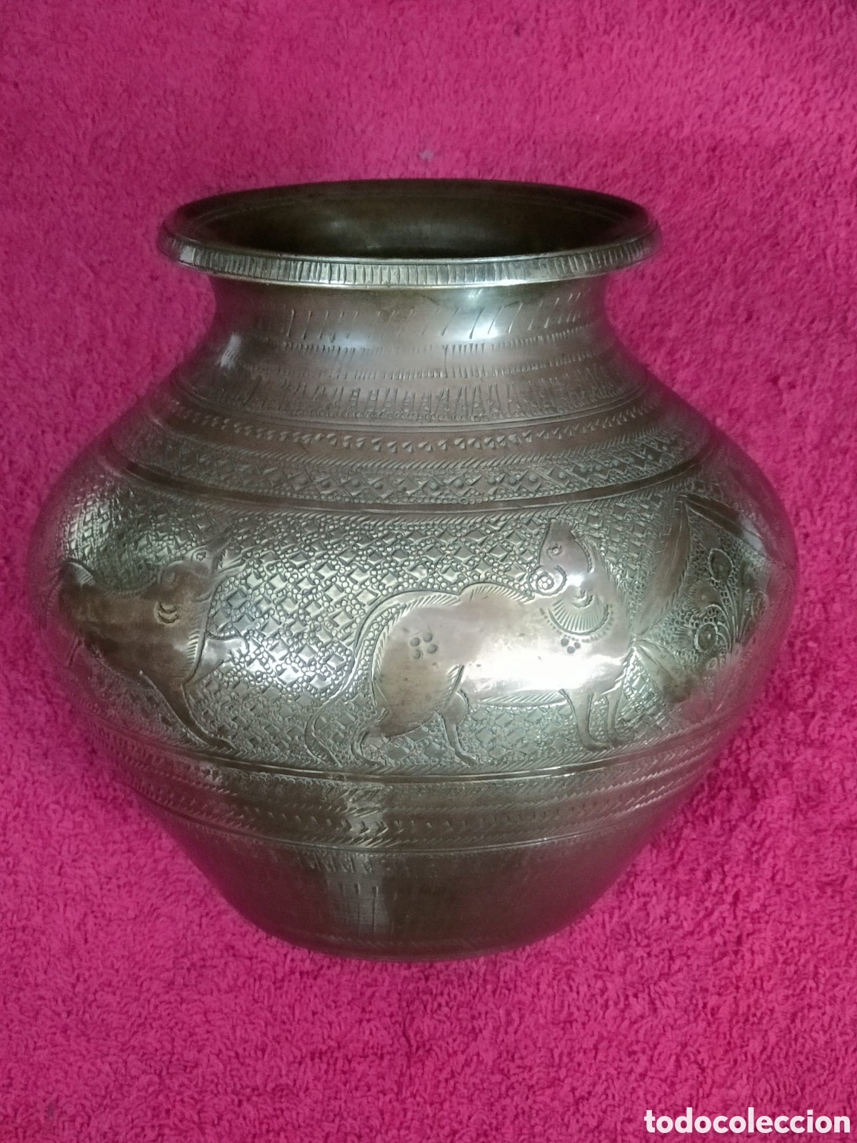 Antig&uuml;edades: antiguo jarr&oacute;n indio Ayurveda - Foto 2