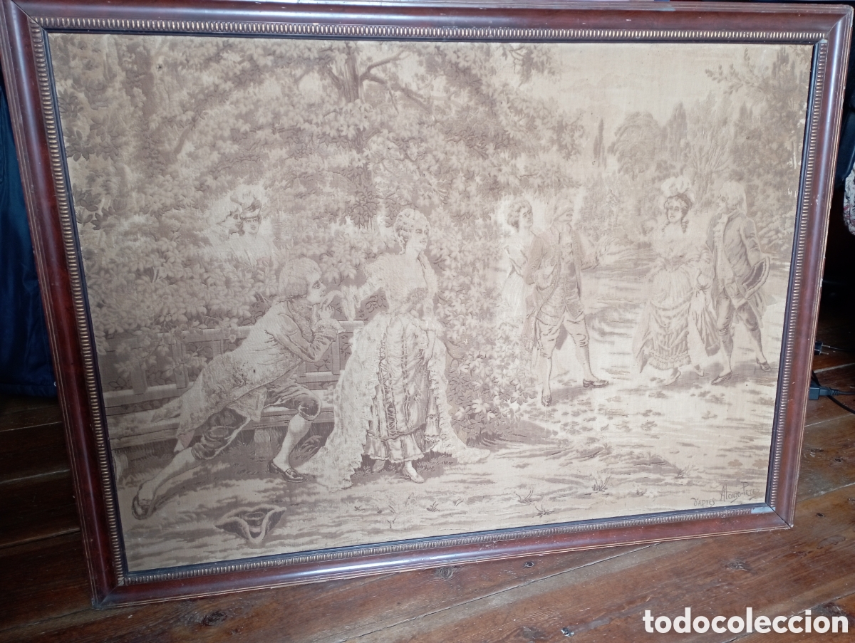 Antig&uuml;edades: Tapices de Dapres Alonso Perez - Foto 2