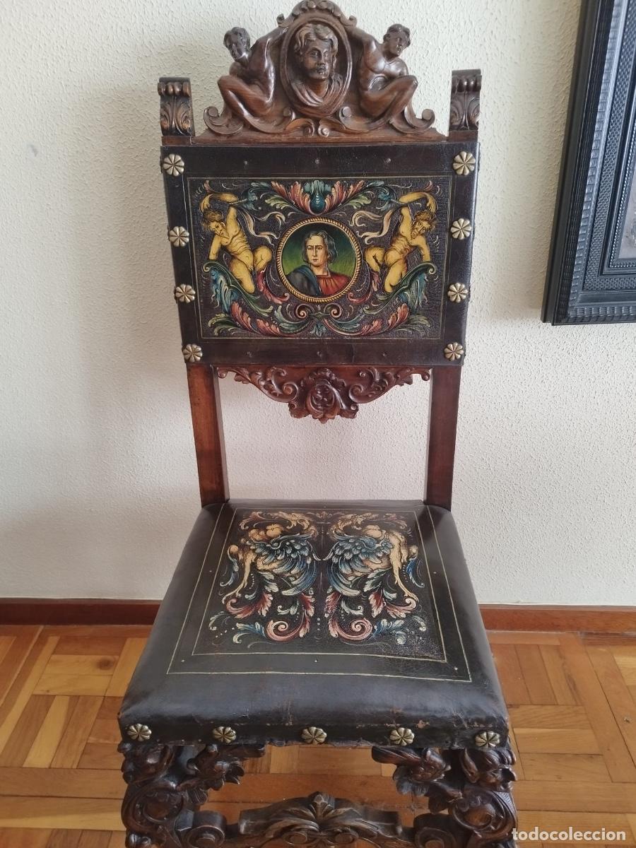 Antig&uuml;edades: Butacones de despacho antiguos - Foto 1